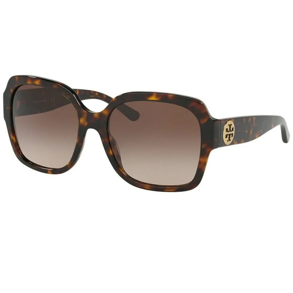 Tory Burch Sunglasses TY7140  gold & brown tortoise shell